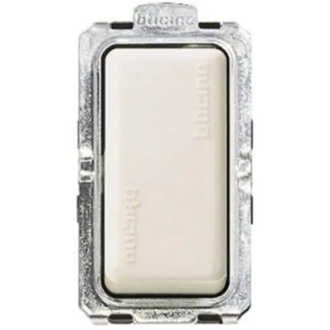 Deviatore 1P 16AX 250V ac - colore bianco Bticino Magic 5003