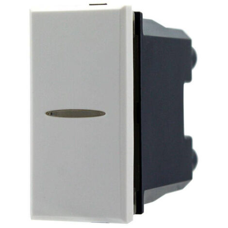Deviatore 1p Assiale 16a Unipolare Bianco Compatibile Bticino Axolute