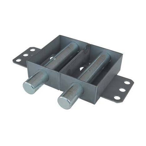 Deviatore 2 pistoni 201 cipierre zincato sx mm 120x 90 Cipierre