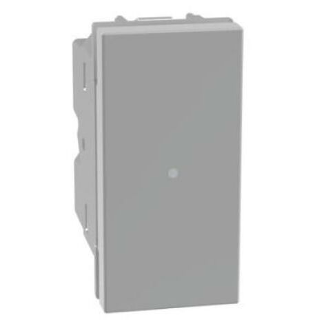 Deviatore assiale MatixGo Bticino JG4053 silver 1P 10AX illuminabile