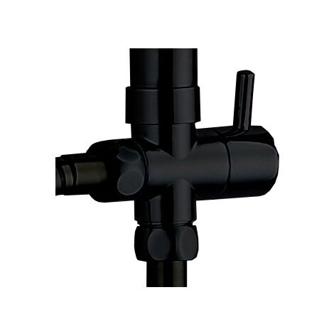 DEVIATORE COLONNA DOCCIA LX-4001 NERO OP GROENL