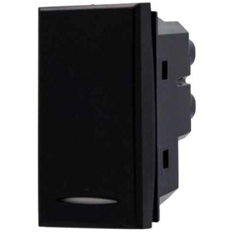Deviatore Comando 1p Da 16a Colore Nero Compatibile Con Bticino Axolute Sd20003n