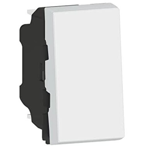 Deviatore con spia Mosaic stretta, LEGRAND, bianco Legrand
