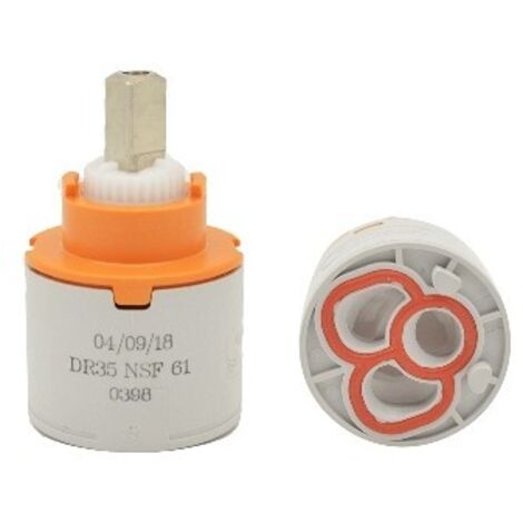 DEVIATORE ROTATIVO A DUE VIE MOD. DR 35 D.35 Diam. 35 mm
