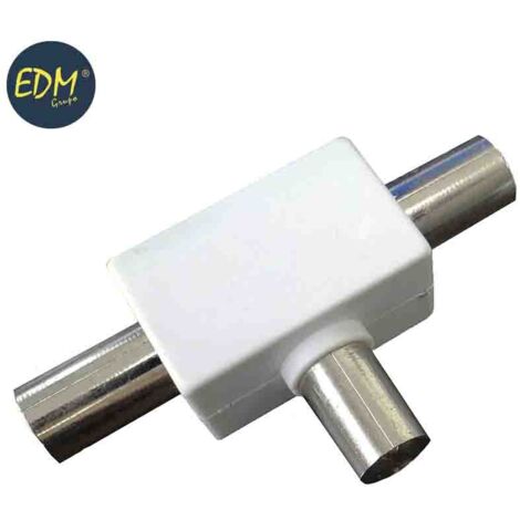 Deviatore TV 1 base + 2 perni a scomparsa