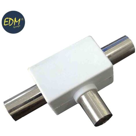 Deviatore TV 1 spina + 2 basi a scomparsa