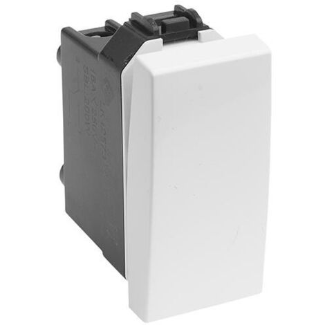 DEVIATORE UNIPOLARE 16AX """DELIGHT""" BIANCO MAURER - CF. BUSTA