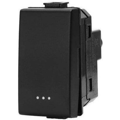 DEVIATORE UNIPOLARE ABM - NERO VOLT 250 A 16 - 8 pezzi