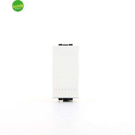 Deviatore unipolare Bticino living light 1p 16 a 230 v bianco