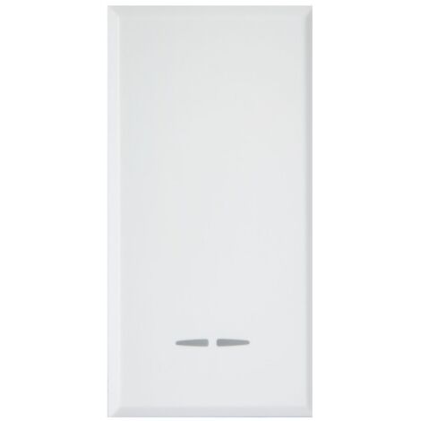 AVE INTERRUTTORI CATALOGO Deviatore unipolare con gemma 1 modulo Bianco Whitek S44 Ave 446002