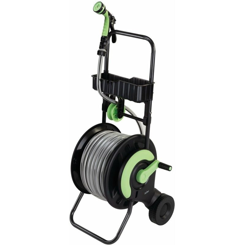 Capvert - Dévidoir d'arrosage équipé Spool Tuyau 25 m