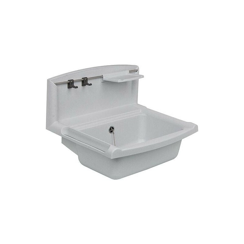 Devidoir multifonction abu plastique, couleur granit, avec garn. d ecoulement DN40(11/2')