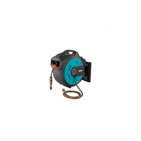 Dévidoir mural automatique GARDENA 25 roll-up Comfort - 25 m - Diamètre 13 mm 8023-20