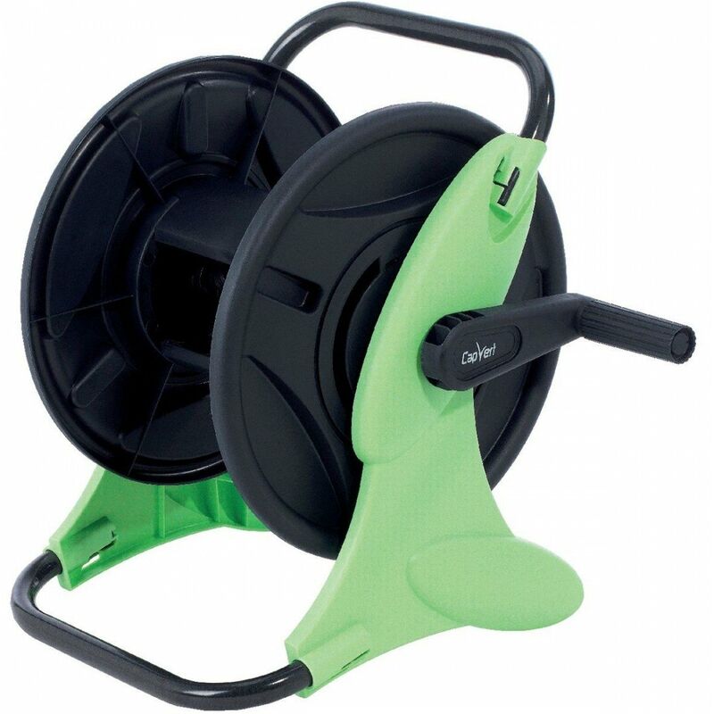 Capvert - Dévidoir compact et transportable de tuyau d'arrosage - cap vert