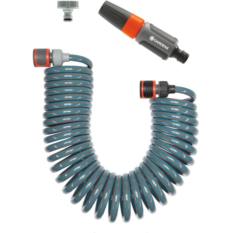 GARDENA Flexible d'arrosage – Longueur 15m – Ø9mm – Arrosage petits espaces – Kit complet avec raccords – Garantie 4648 26 - vue 3