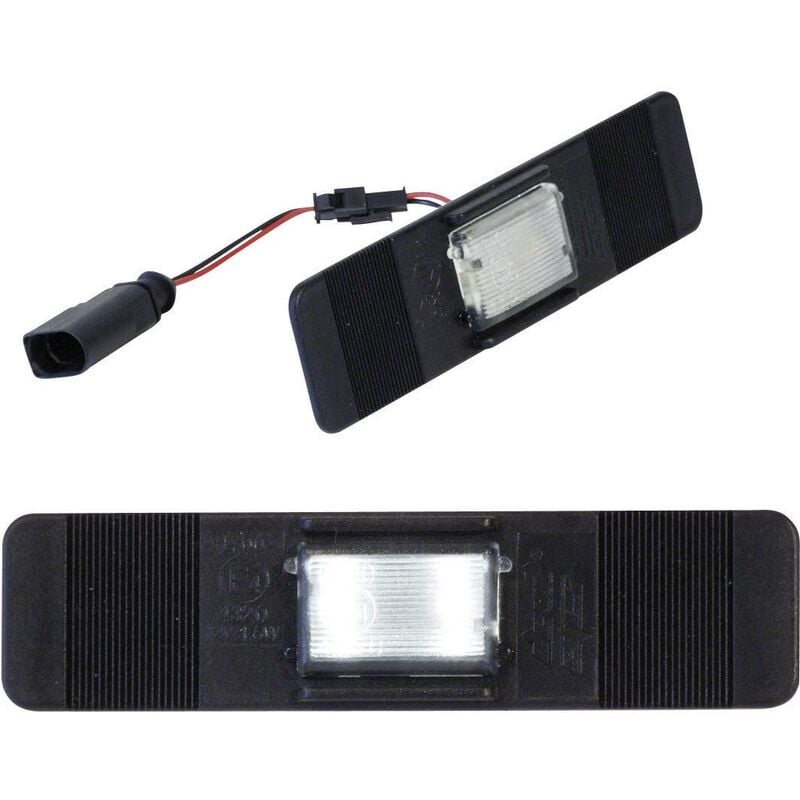 Devil Eyes 610770 Eclairage de plaque minéralogique LED adapté pour (marque automobile) Universal C19999