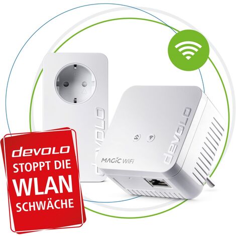Devolo Magic 1 WiFi mini Starter Kit Weiss Magic