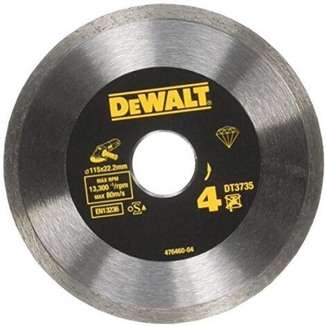 Dewalt 115x7mm disco diamantato per ceramica