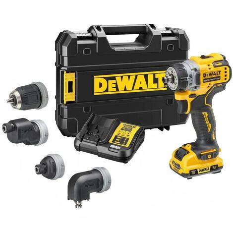 Dewalt 12v XR DCD703L1T Brushless 4X Multi-Head Drill Driver + Charger 1 x 3ah