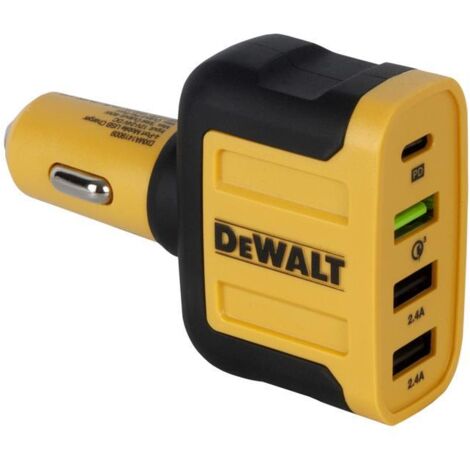 Dewalt 141 9009 DWG 4-Port Mobile USB PD Charger 60W DWT1419009