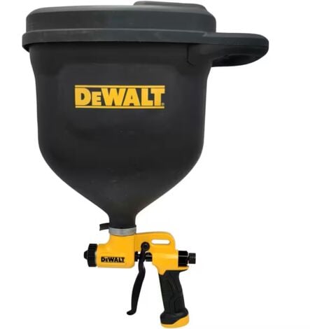 LEVEL5 DeWALT 1,75-Gallonen Professionelle Hopper-Spritzpistole + Stecknippel 11,5mm (G 1/4) 2-305