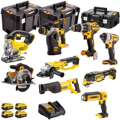 DeWalt 18V 9 Piece Cordless Kit T4TKIT-1101
