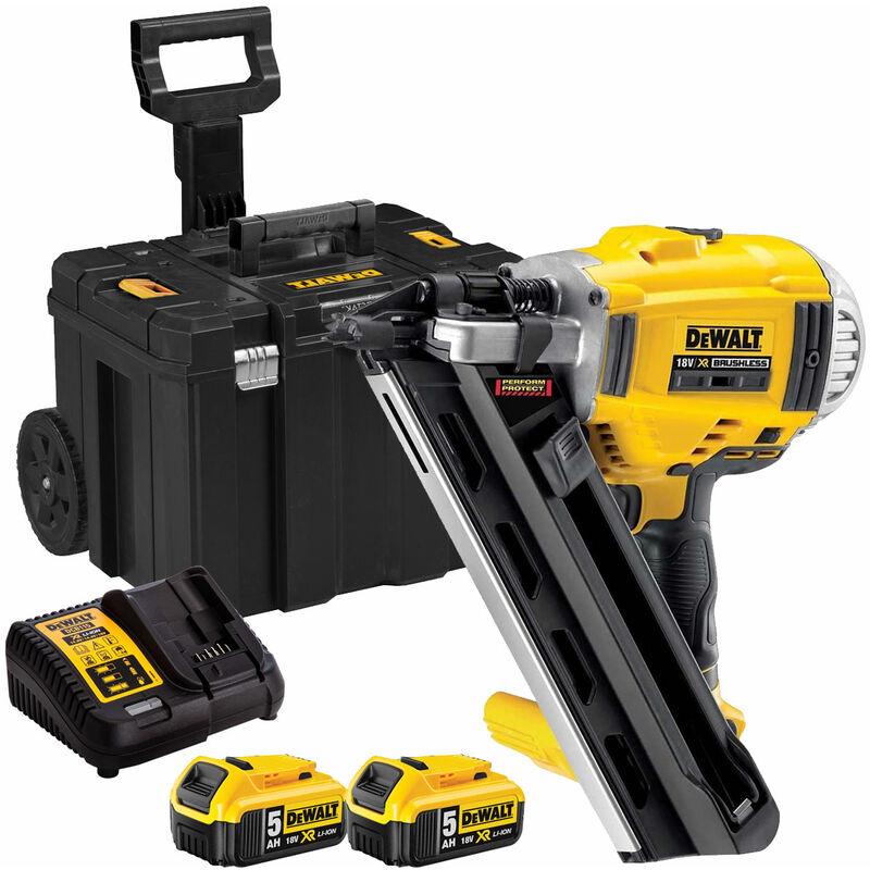 Dewalt Dcn660n Cordless 18V Xr 2Nd Fix Brushless Nailer Body Only