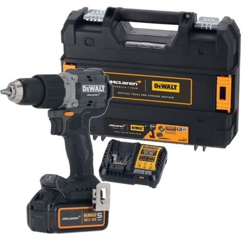Dewalt 18v DCD85MP1T McLaren F1 XR Brushless Hammer Drill 1 x 5.0AH Battery
