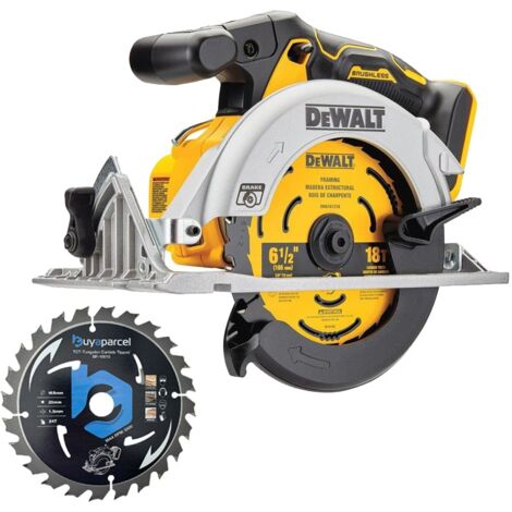 DeWalt 18v DCS565N XR Brushless Compact 165mm Circular Saw Bare Tool + BAP Blade