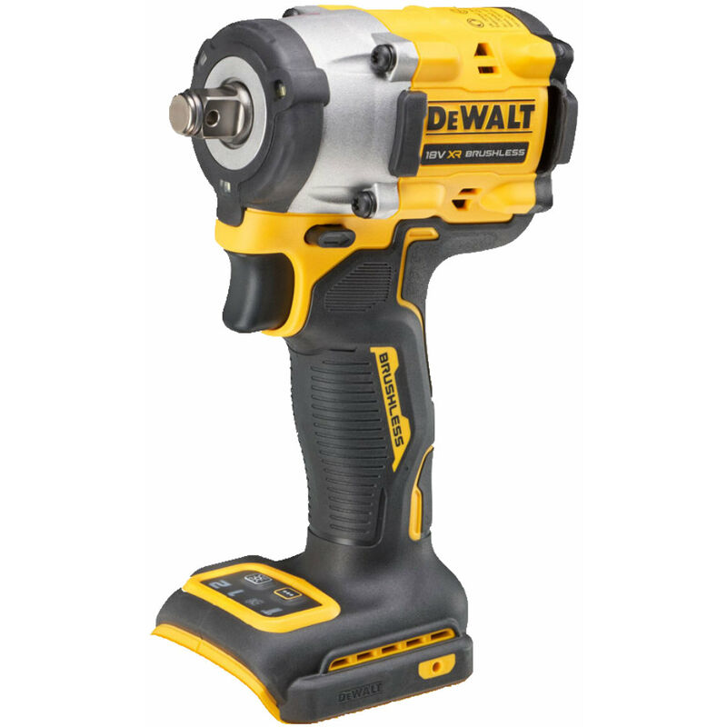 18v xr DCF921N-XJ Cordless Brushless 1/2 Compact Torque Impact Wrench Hog Ring - Body Only - Dewalt