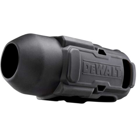 DeWALT Accesorios - Funda protectora de goma para llave de impacto, negra PB900.899