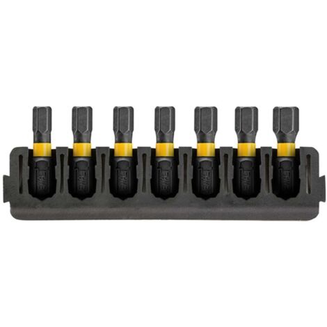 DeWALT Accessoires - Set d'embouts HEX, 7 pièces DT70806