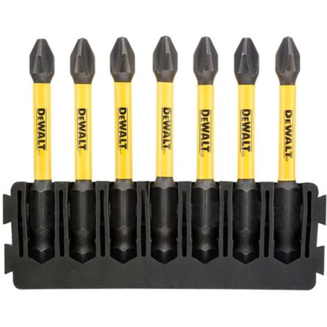 DeWALT Accessoires - Set d'embouts longs PH2, 7 pièces DT70817