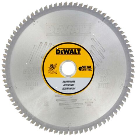 DeWALT Accessori - Disco per sega per alluminio 305x30 mm, 80 denti DT1916