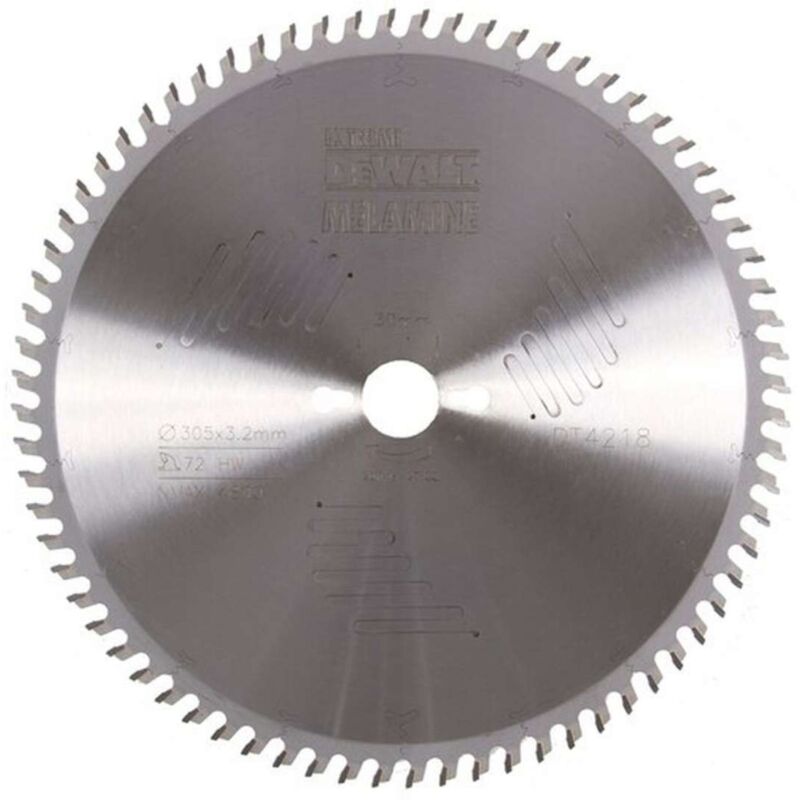 Dewalt - Accessori - Lama circolare per legno 305x30 mm, 72 denti DT4218