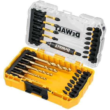 DeWALT Accessori - Set di punte e bit da trapano da 26 pezzi DT70749T