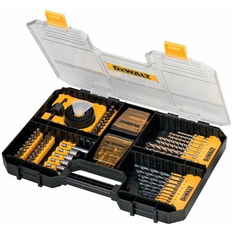 DeWALT Accessori - Set di punte e inserti da trapano da 100 pezzi DT71569