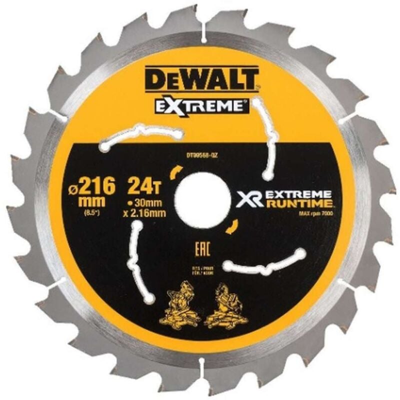 Image of DeWALT Zubehör - Sägeblatt Holz 216x30 mm, 24 Zähne DT99568