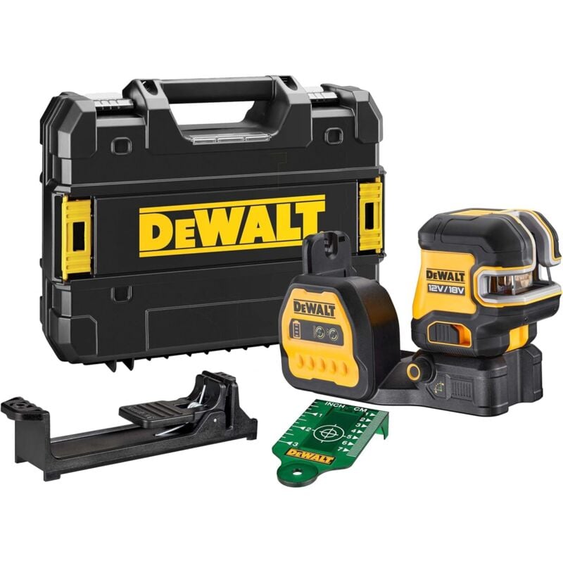 Image of DCE825NG18 5-Punkt-Kreuzlinien Laser grün 12V 18V mit tstak Koffer ohne Akku - Dewalt