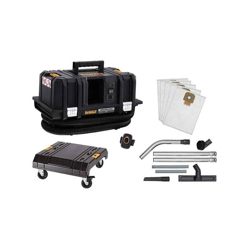 Aspirateur eau poussières 54V Flexvolt Classe m Solo + acc - DCV586MK - Dewalt