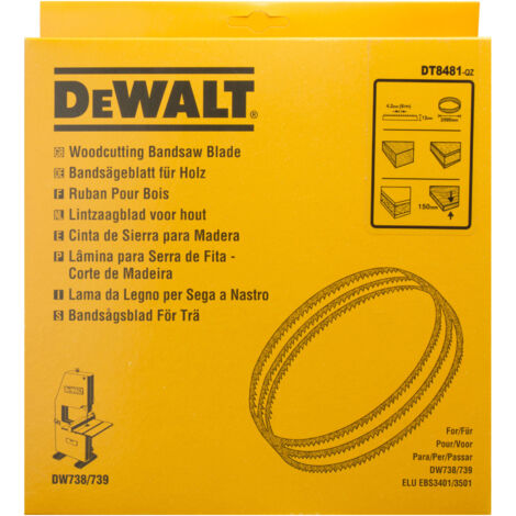 DEWALT Bandsägeblatt 2095x12x0,6 mm 4,2 mm DT8481-QZ