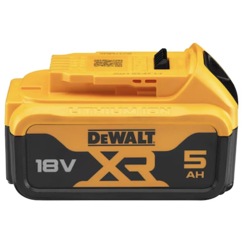 Batterie Dewalt pour outil sans fil 18V xr Li-Ion - 5,0 Ah