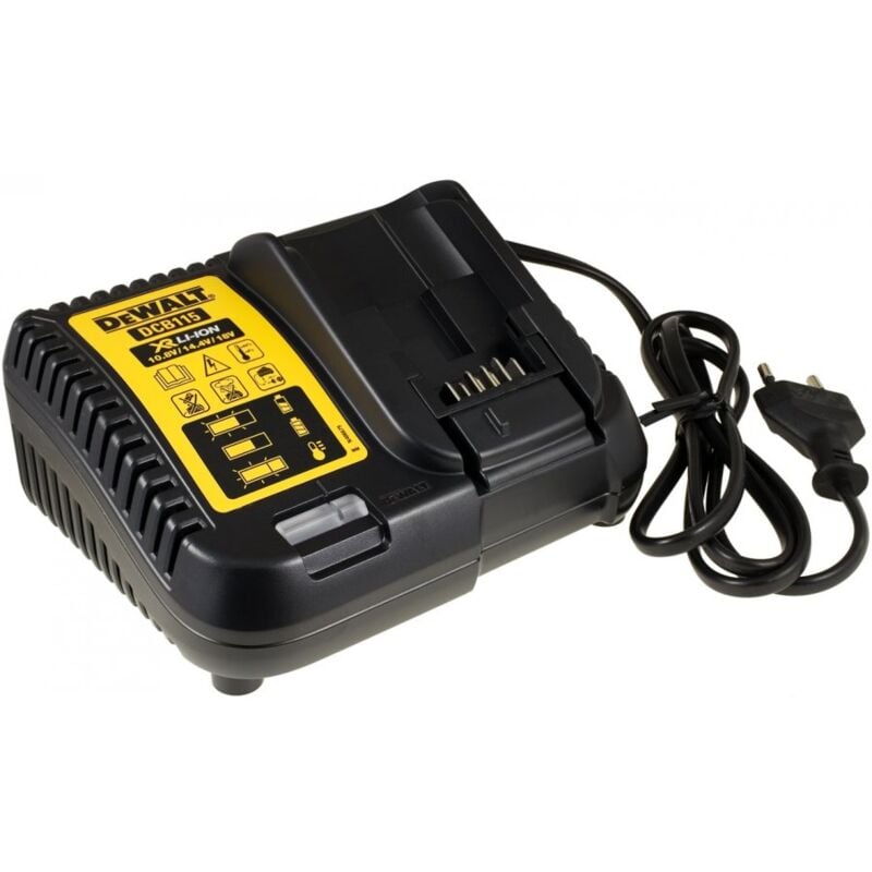 

Dewalt Cargador de batería Rápido / Cargador de batería 10,8-18V DCB115 para todas las Baterías XR de carril
