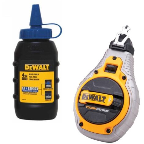DEWALT Chalk Line & Red Chalk Set
