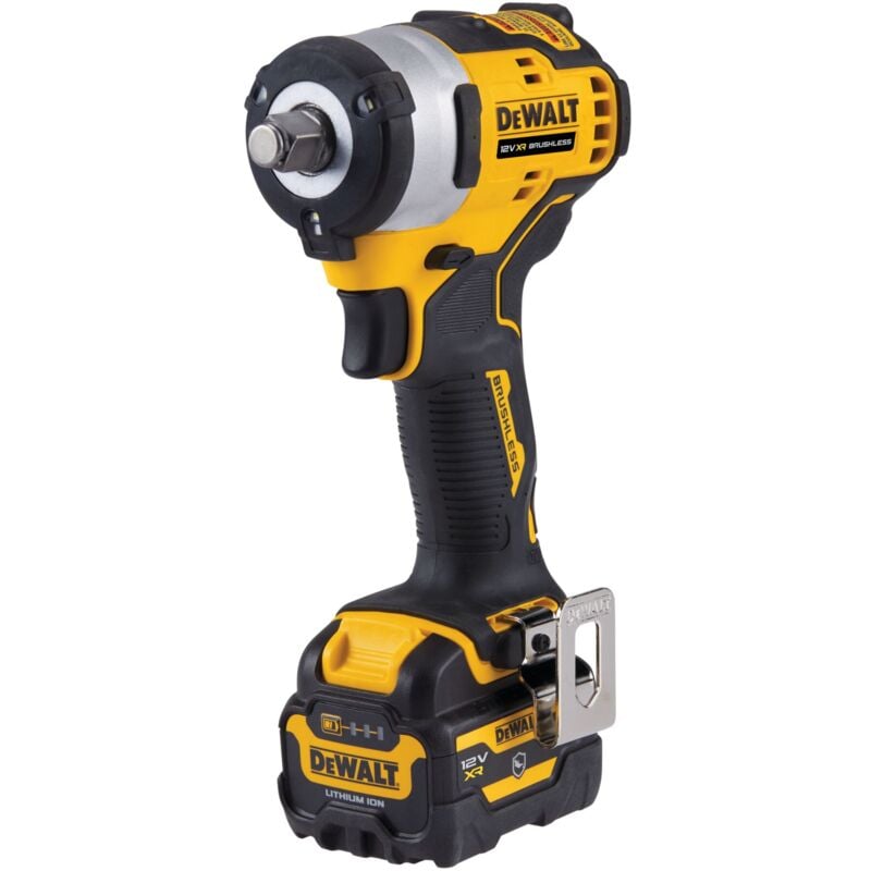 Dewalt - Clé à choc sans fil DCF901P1G, 1/2', 12 Volt, 1x 5,0 Ah et chargeur