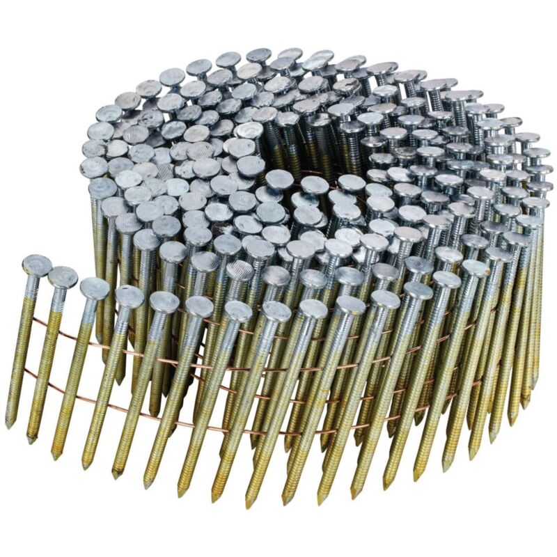 Pointes en rouleau crantées galvanisées à chaud boîte de 1200 2.875mm x1200 DEWALT
