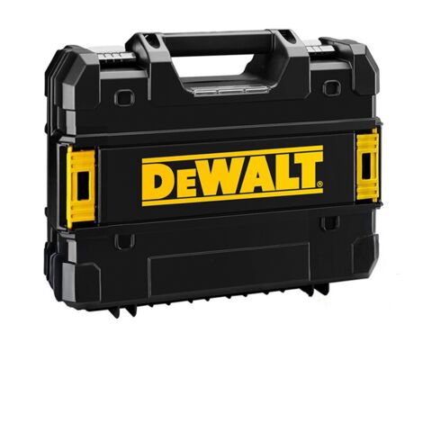 Dewalt – Coffret TSTAK II avec 5 outils sans fil – Résistant aux chocs – Compartiments modulables pour rangement – Idéal pour chantiers