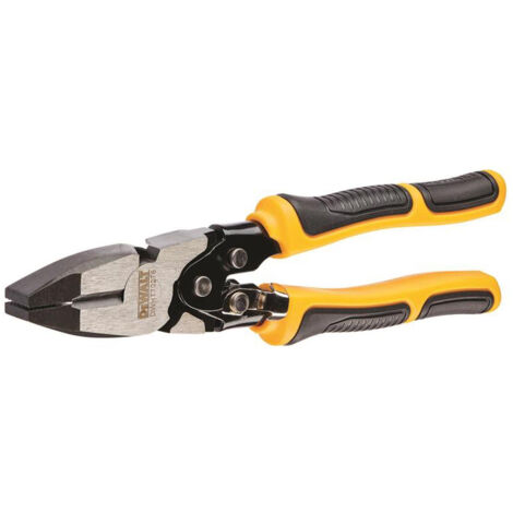 DEWALT Compound Action Linesman Pliers 200mm - Heavy Duty