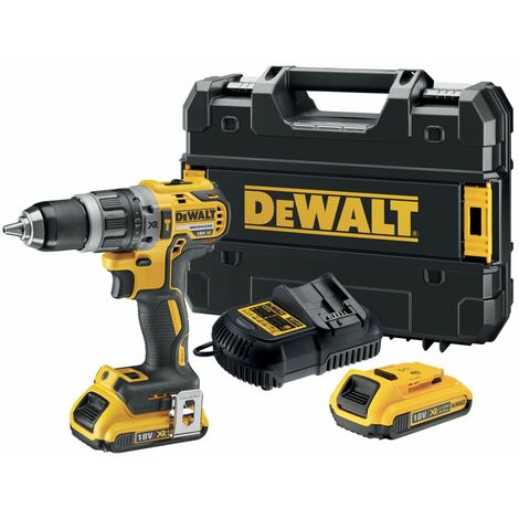 Dewalt DCD796D2 18v XR Brushless Compact Combi Hammer Drill - 2 x 2.0ah Battery