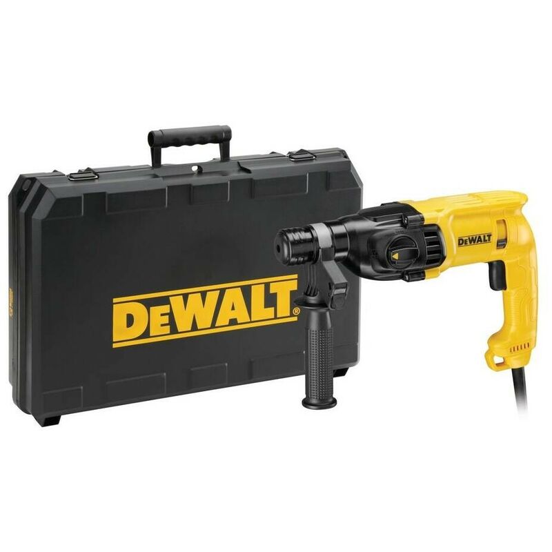 

DEWALT D25033K-QS - Martillo Ligero Combinado 710W 3 Modos 22mm 2J SDS Plus con maletín TSTAK